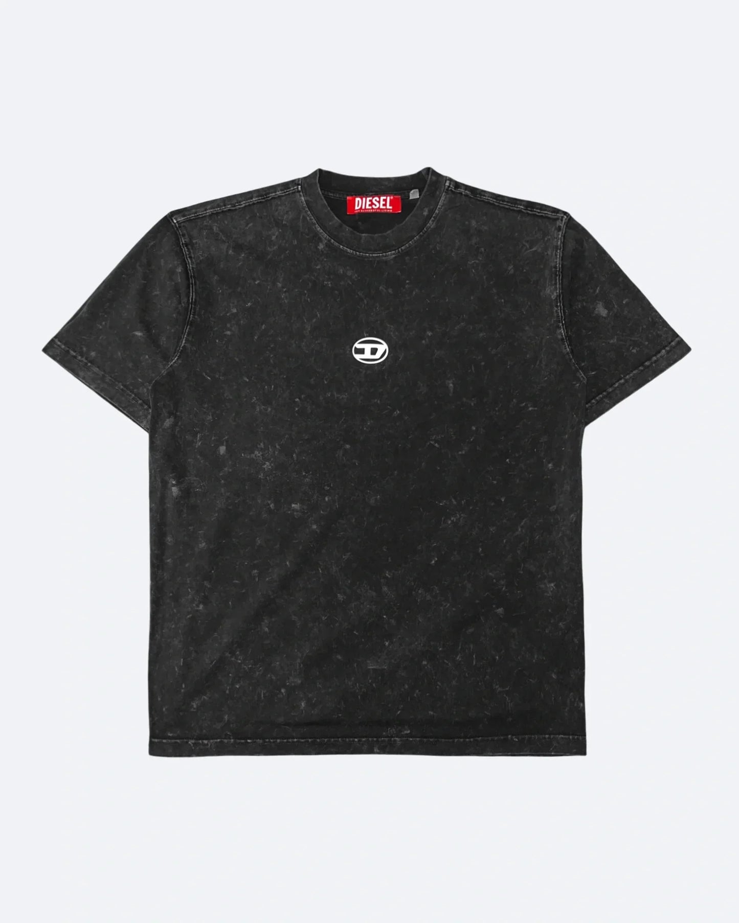 Diesel - Denim Logo T-Shirt - Black