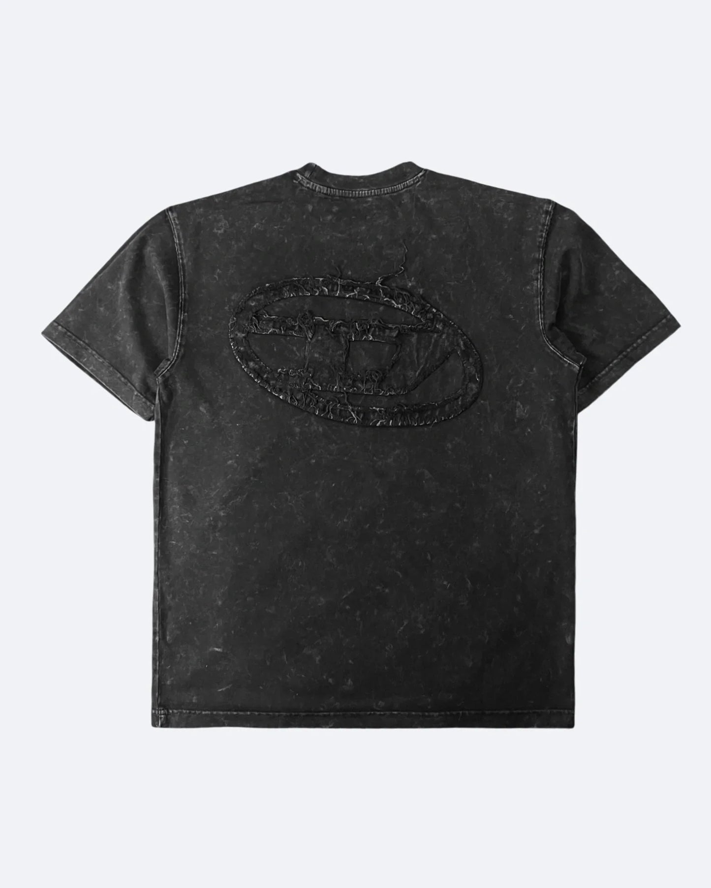 Diesel - Denim Logo T-Shirt - Black